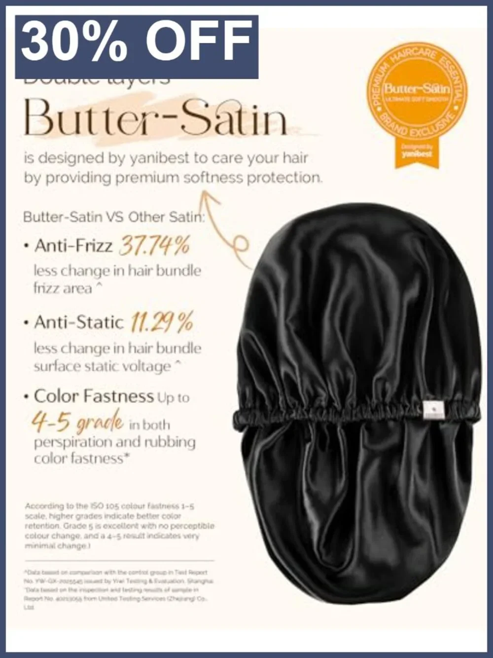 Satin Bonnet for Sleeping Women Men Adjustable Hair Bonnet Hair Protection